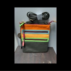 NWT Myra Bag color block Crossbody bag